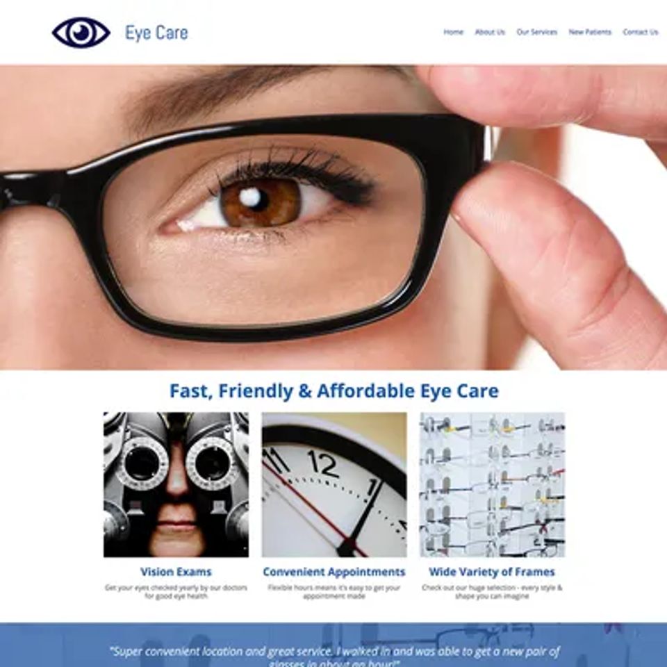 Eye care website design theme20171102 22367 1lpzlj5 original