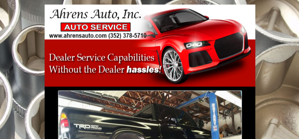 Ahren's auto 1570 x 729