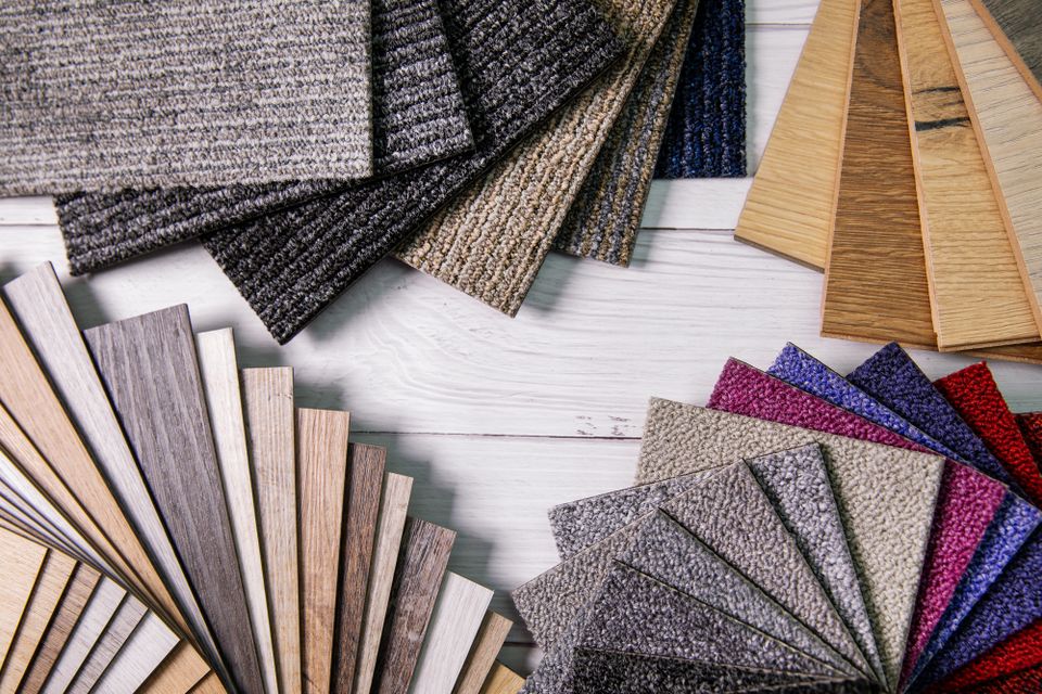 Flooring samples