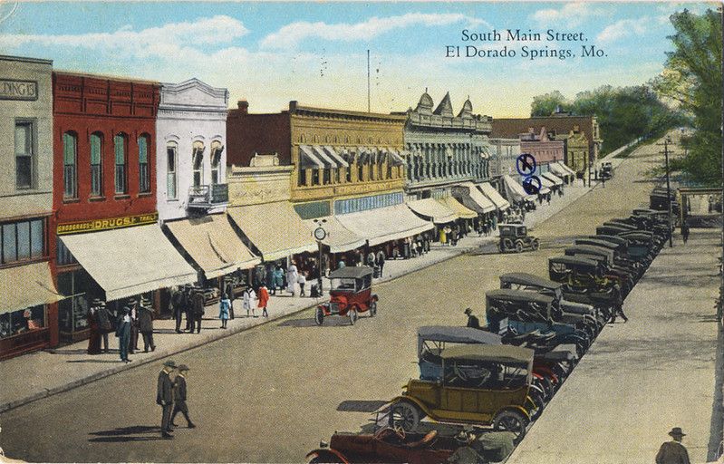 El dorado springs missouri old downtown