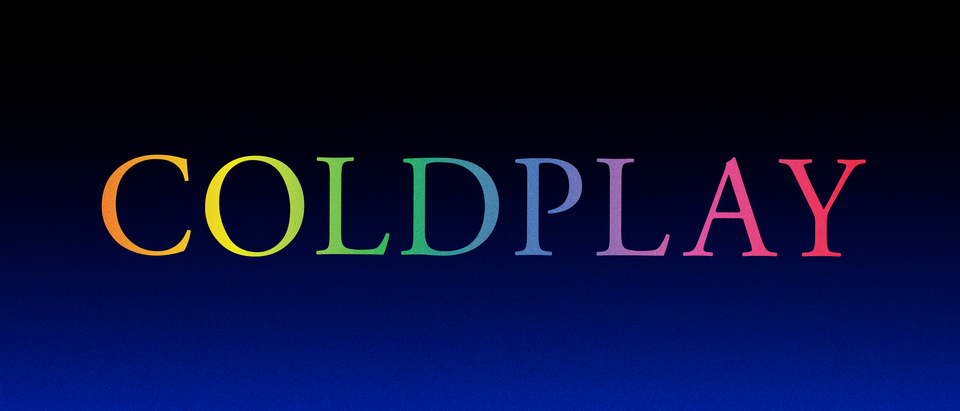 Coldplay rainbow logo