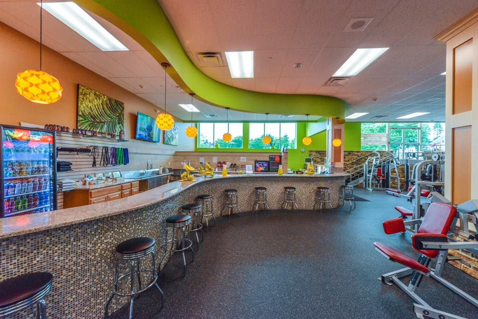 The smoothie bar at Maximus Gym in Riverhead