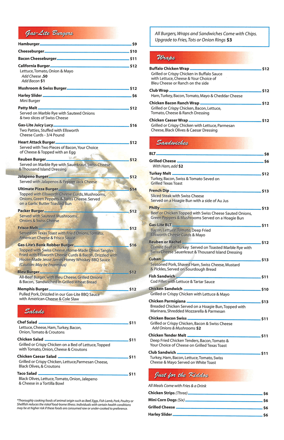 Menu may 2025 2