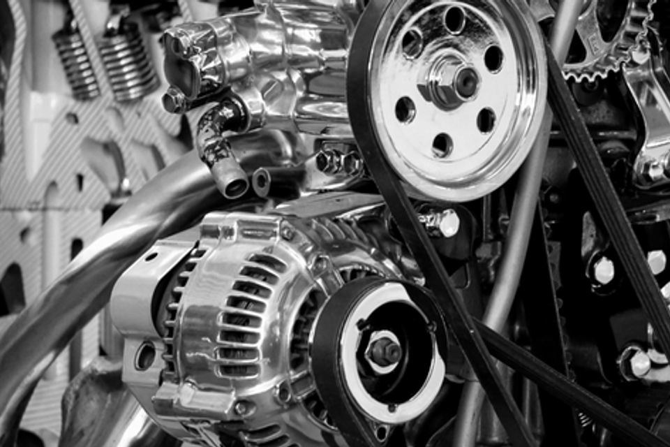 chemical-free laser cleaning of grease and oil from machinery surfaces