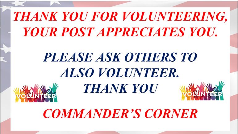 Volunteer appreciation end slide