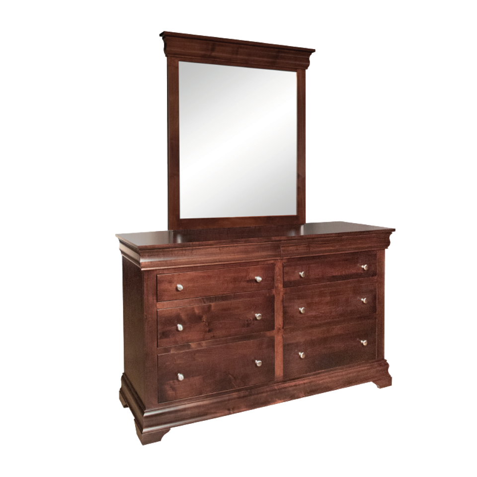 Aw loretto dresser with mirror