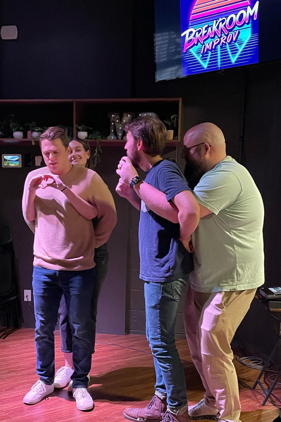 Breakroom improv stage2