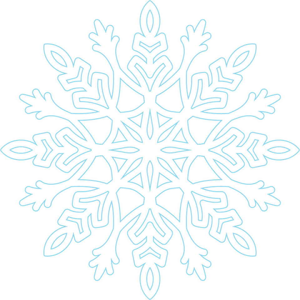 Seasons   winter winter snowflakes 03 blue