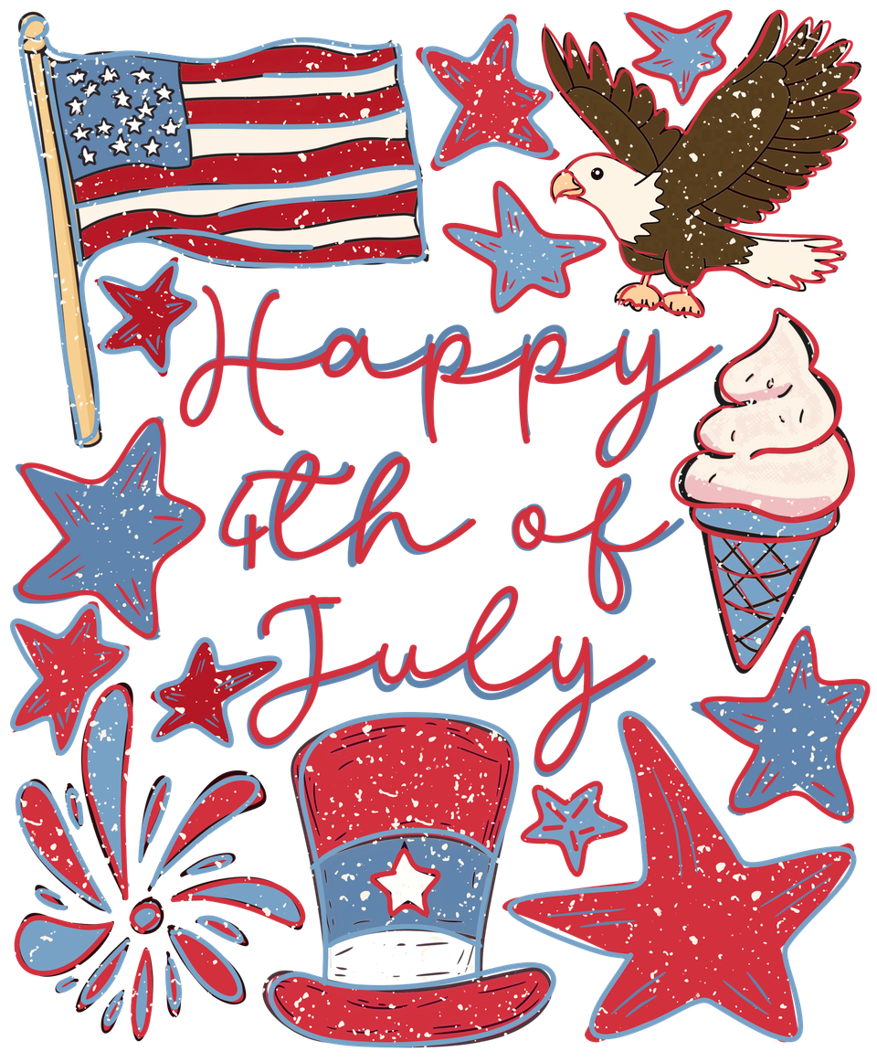 Patriotic   4th of july collage