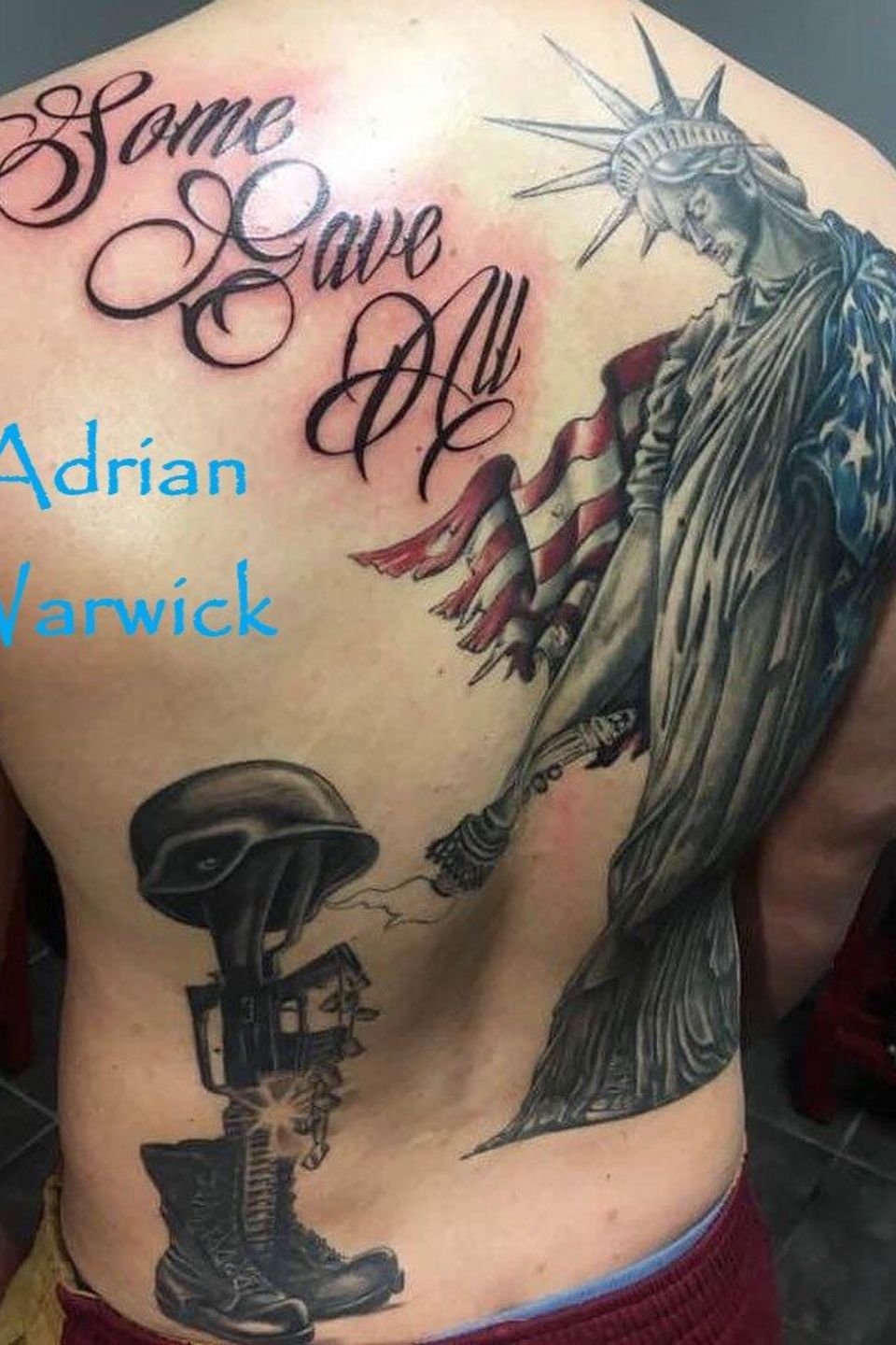 Adrian soldier memorial script