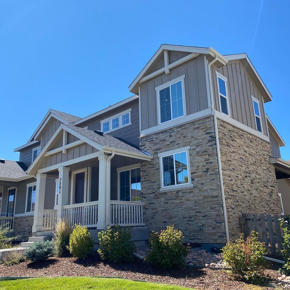 Window tinting on house