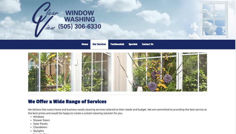 Clearview website