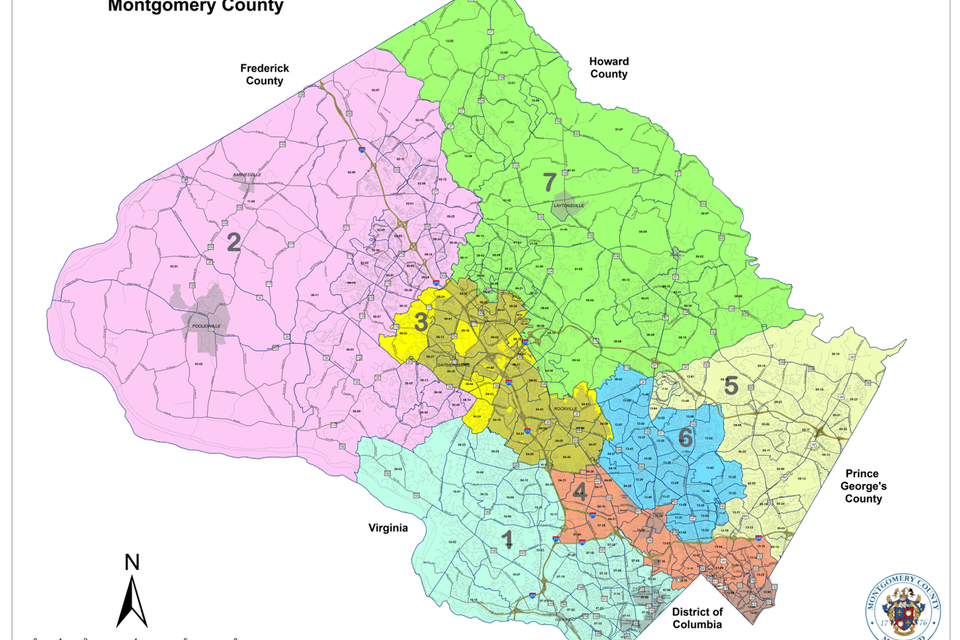 Maryland council districts from dan cuda