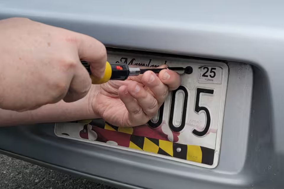 Maryland tag transfers