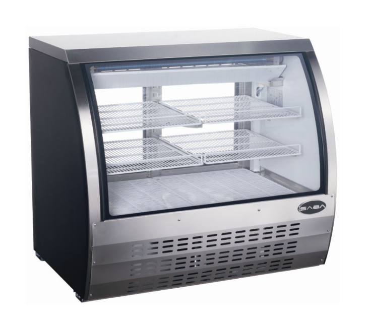 Commercial Restaurant Deli Case Refrigerated Display Cooler Meat Case Dessert Case