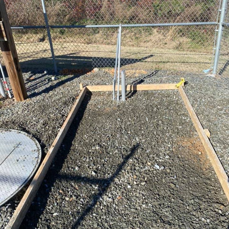 Concrete walls