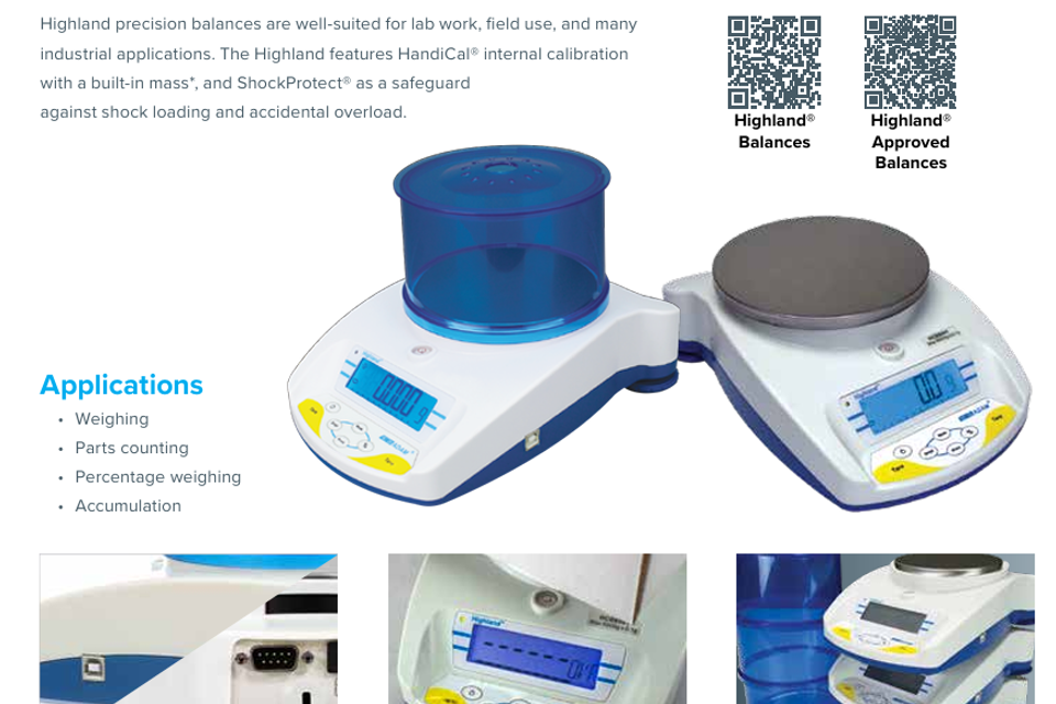 Precision balance 9