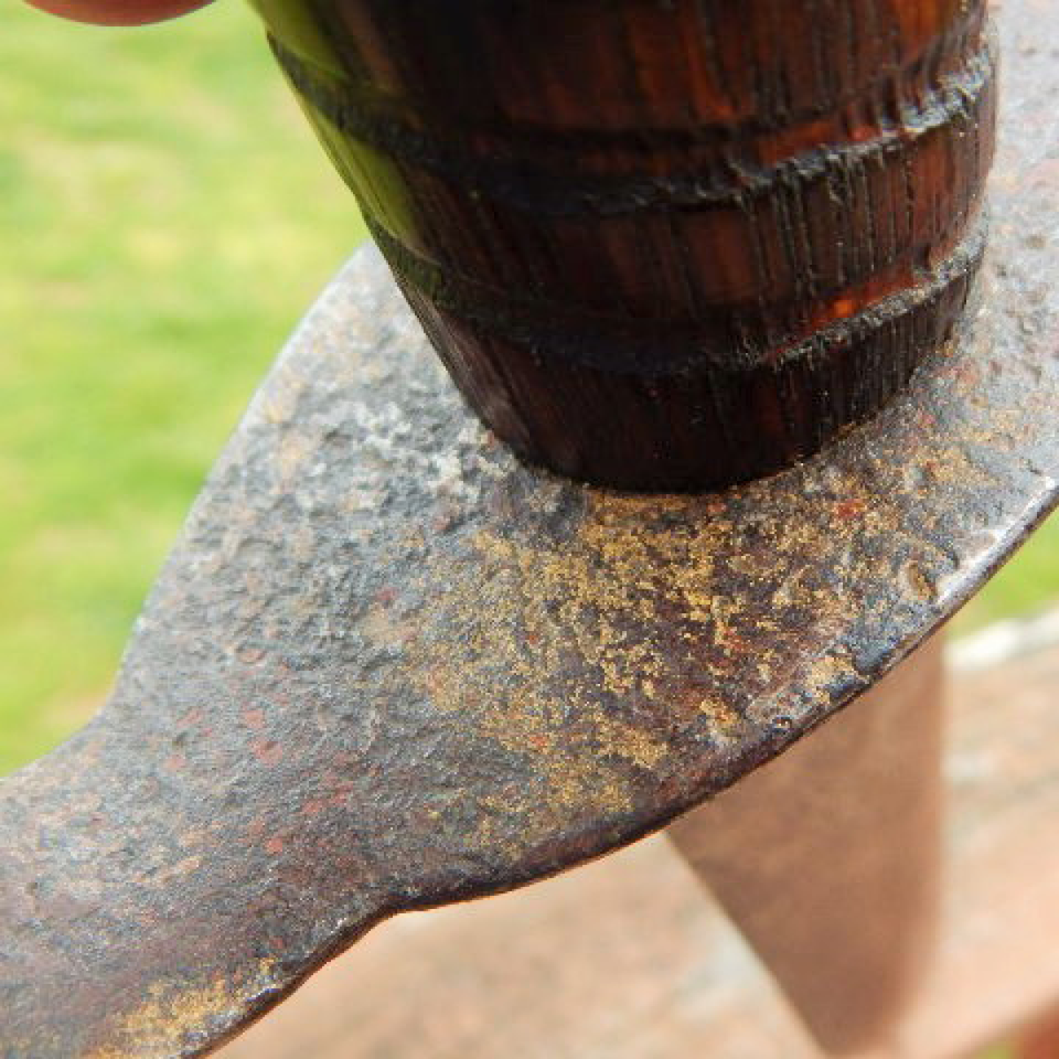 Confederate  spear point  d guard or short sword files720170912 29348 18rufid