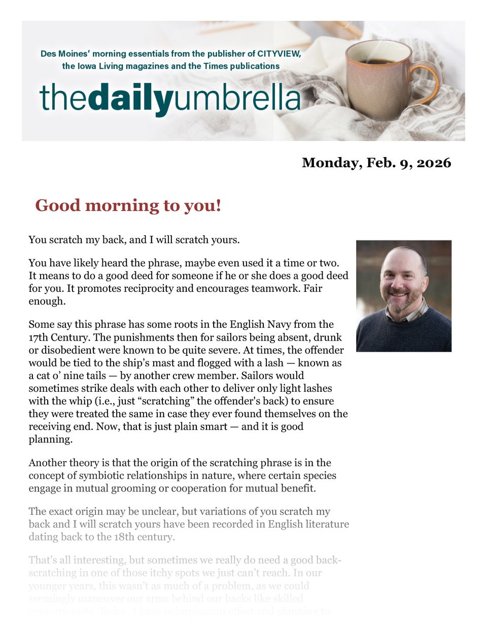 Daily umbrella feb. 9  seahawks capture super bowl lx  expanding potato chip lines  how did fred flintstone die  1