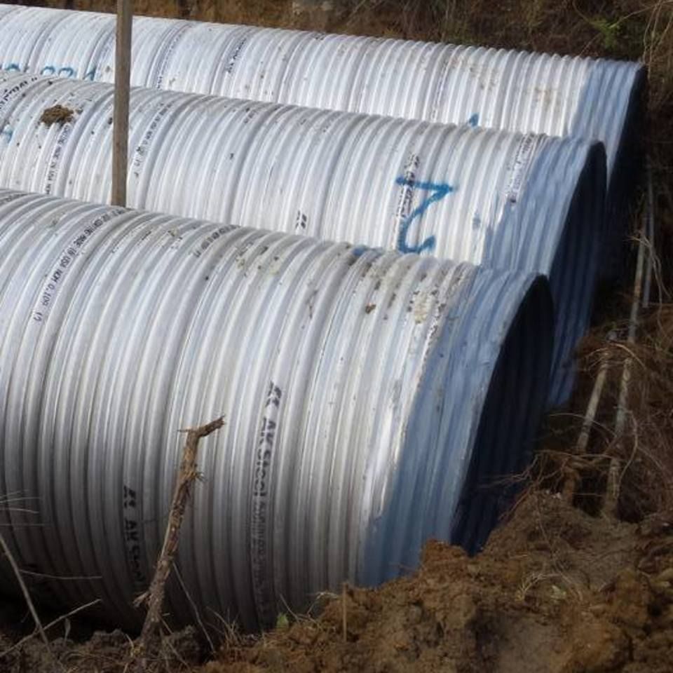 Carolina construction plus drain pipes