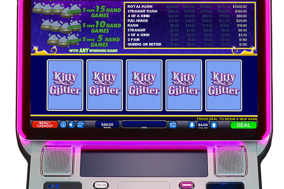 Louisiana 4.3 game set kitty glitter multi hand machine image cobalt27