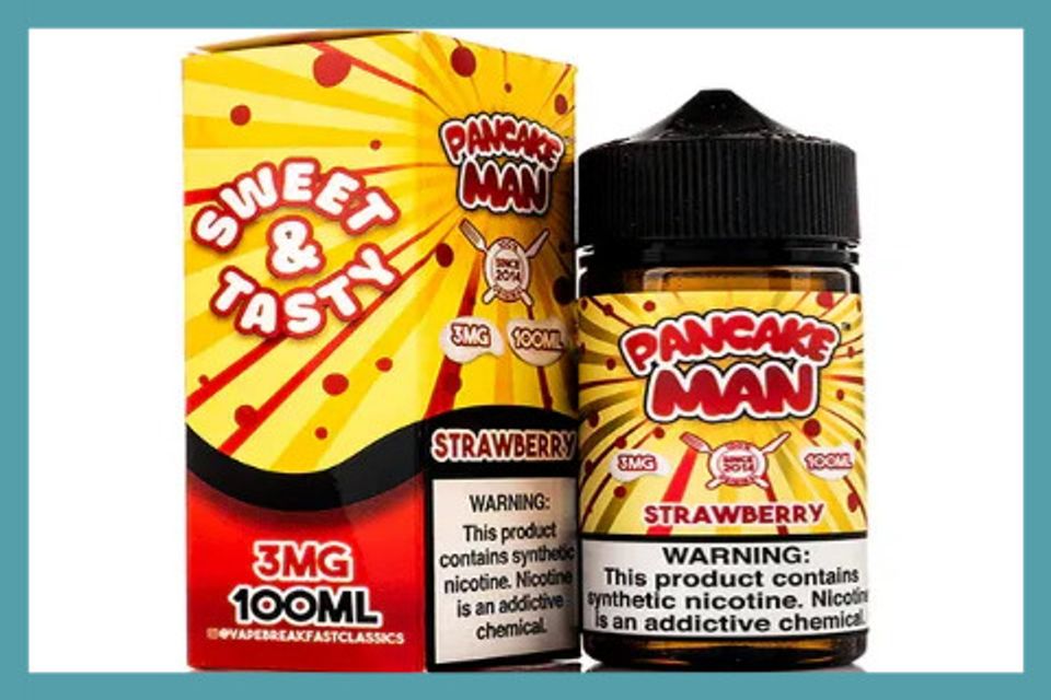 Pancake Man Strawberry E-Liquid