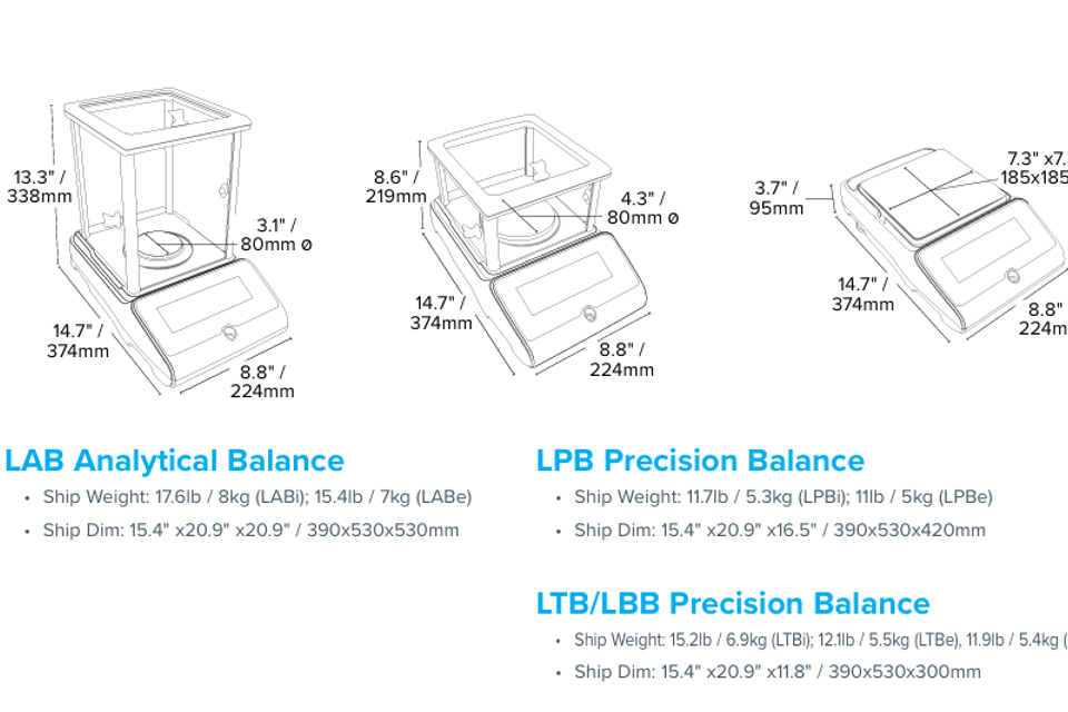 Precision balance 8