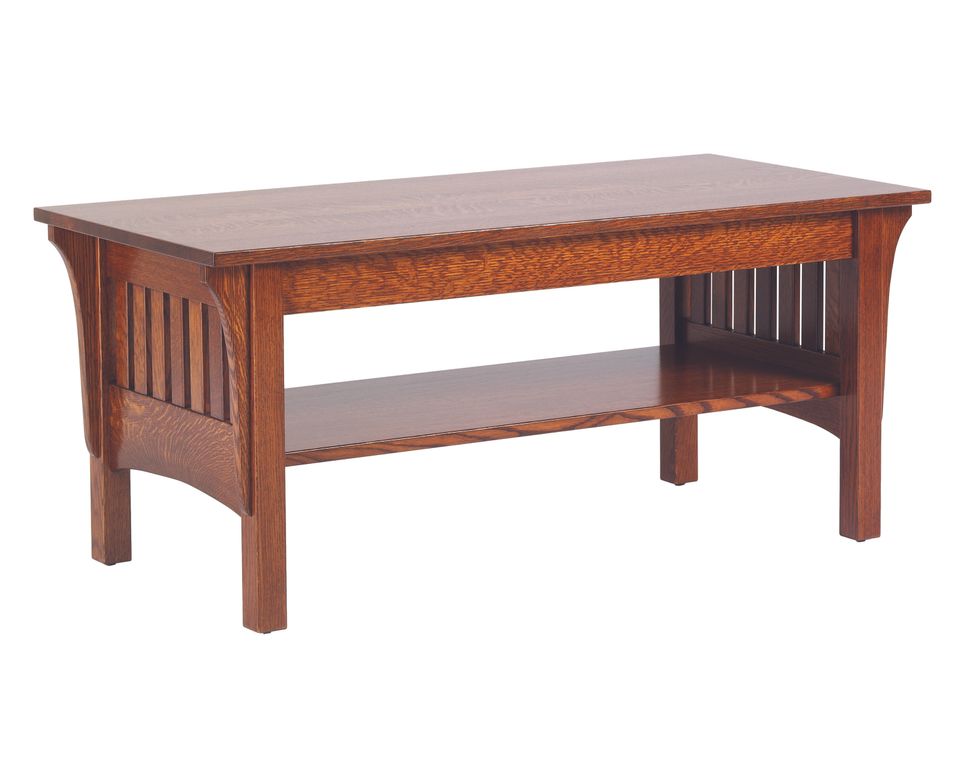 Qf 1800 mission coffee table
