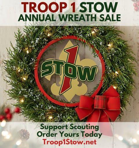 Scout holiday wreath sale
