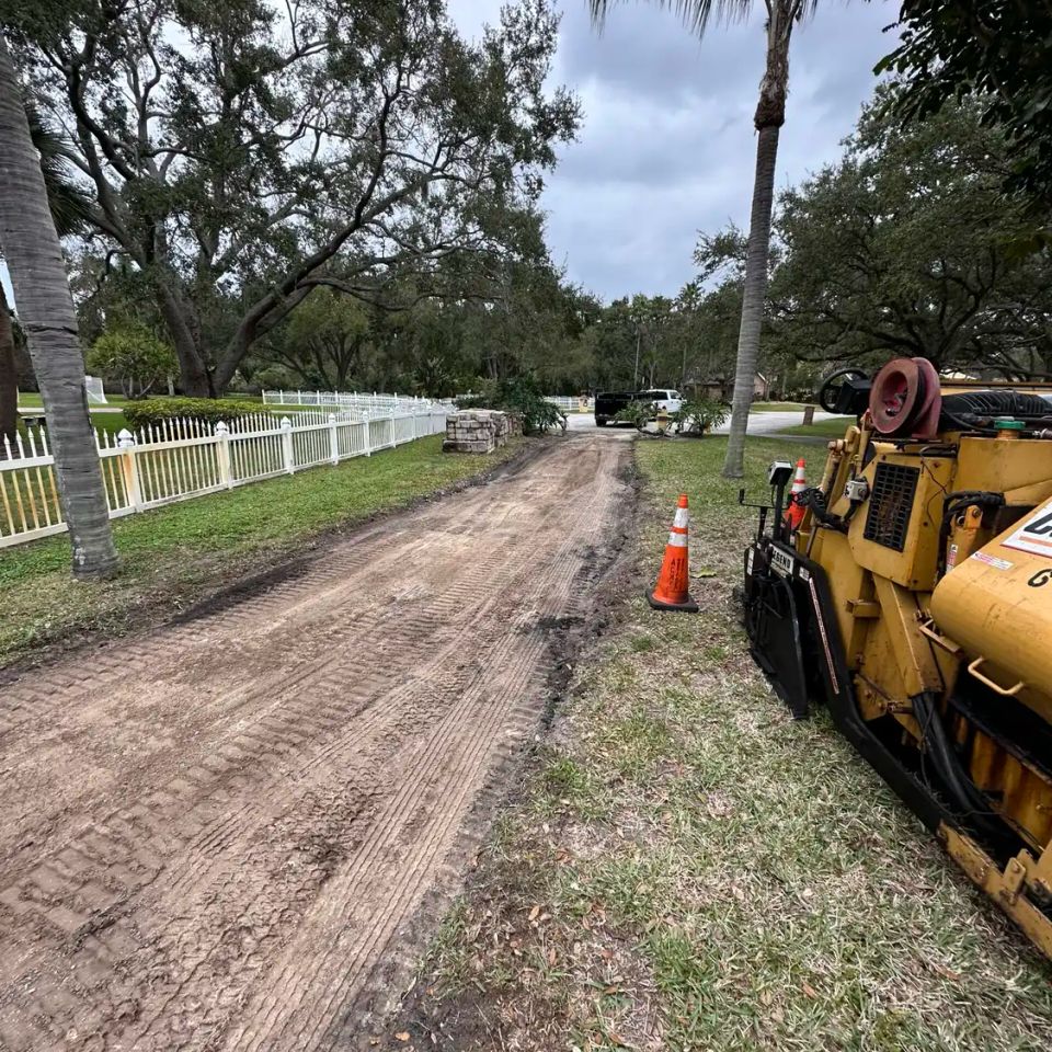 Palm bay asphalt striping 50