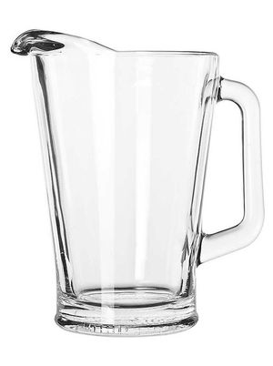 Libbey glass water pitcher