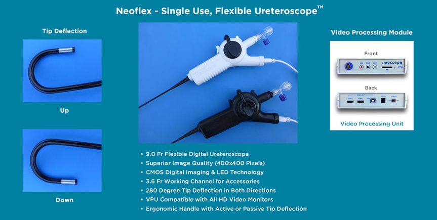 Neoflex  flexible ureteroscope 