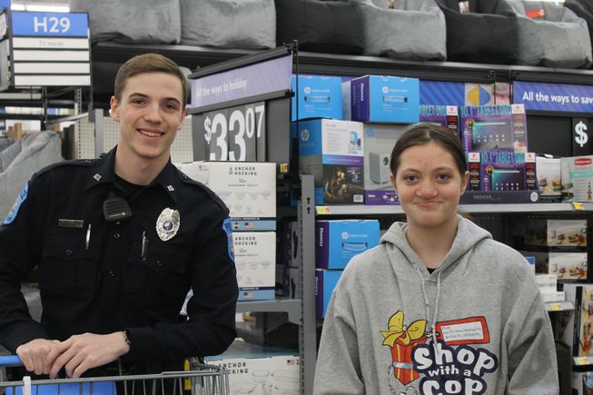 Shop with cop