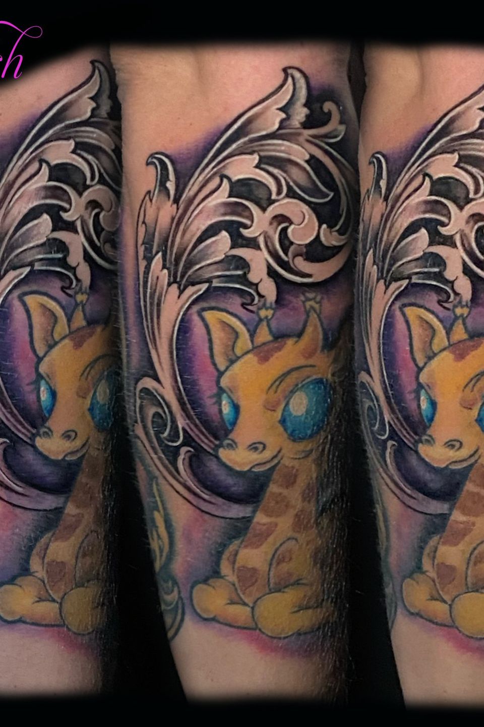 Josh filigree giraffe