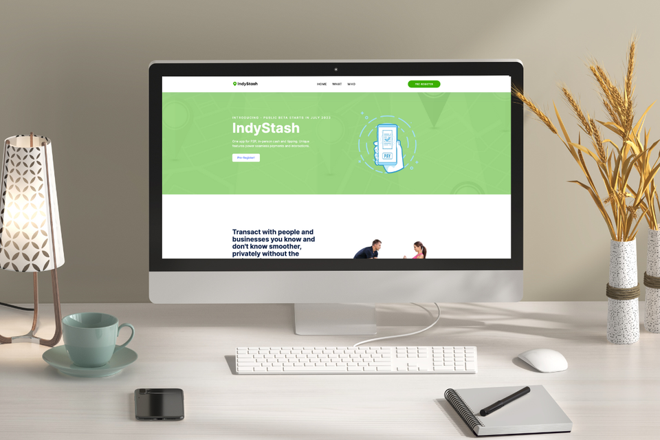 Startup website design 2