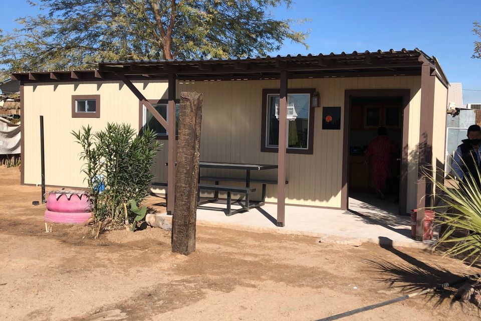 Recent home for family