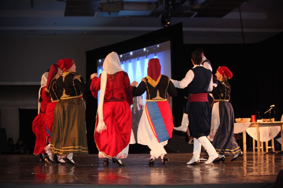 Back of cretan costumes