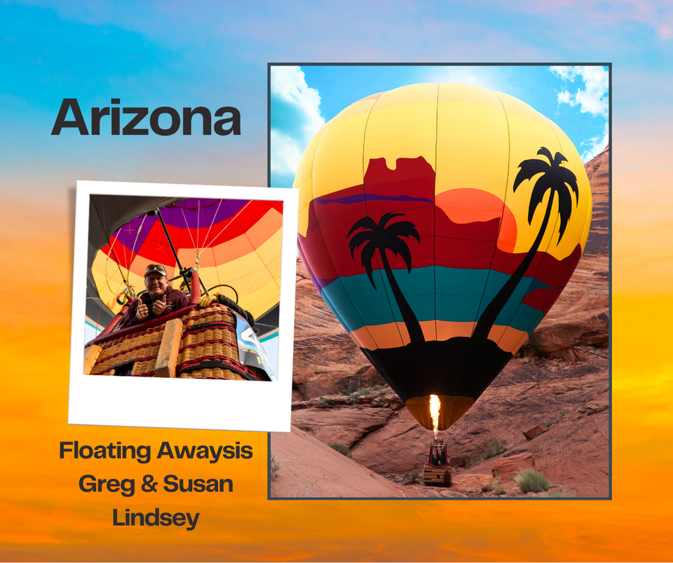 Greg   susan lindsay floating awaysis az