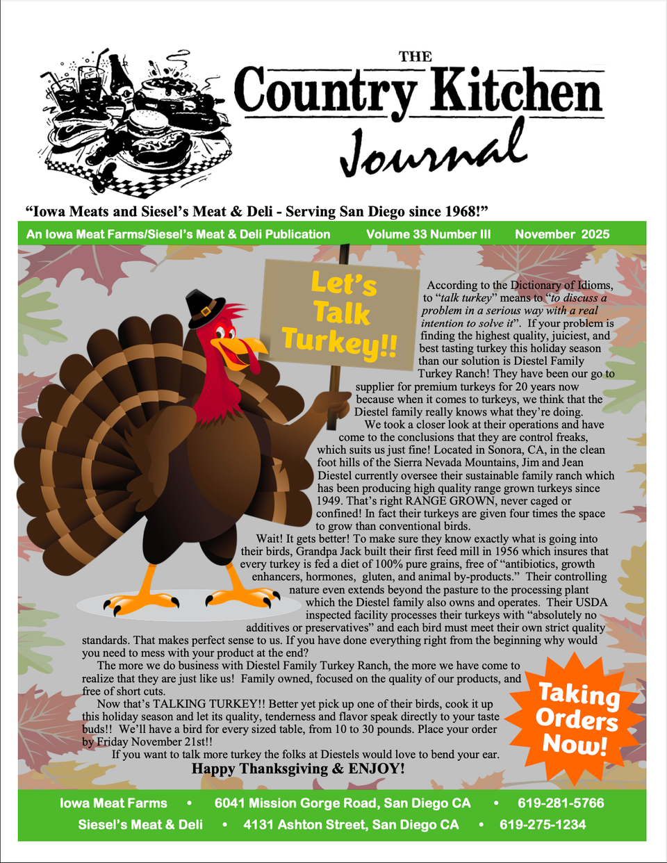 Thanksgiving country kitchen1