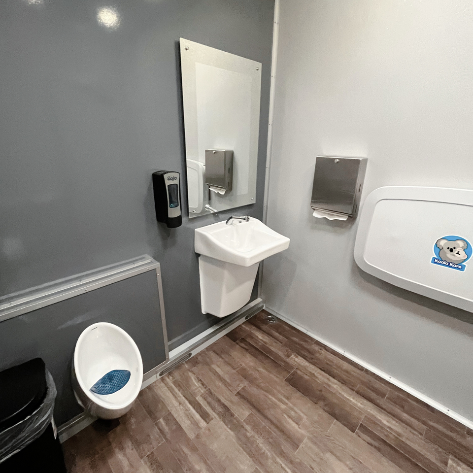 ADA Restroom Trailer Interior