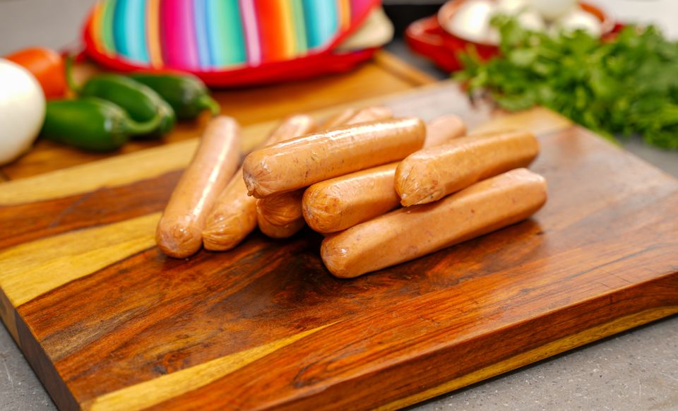 Polish sausage links