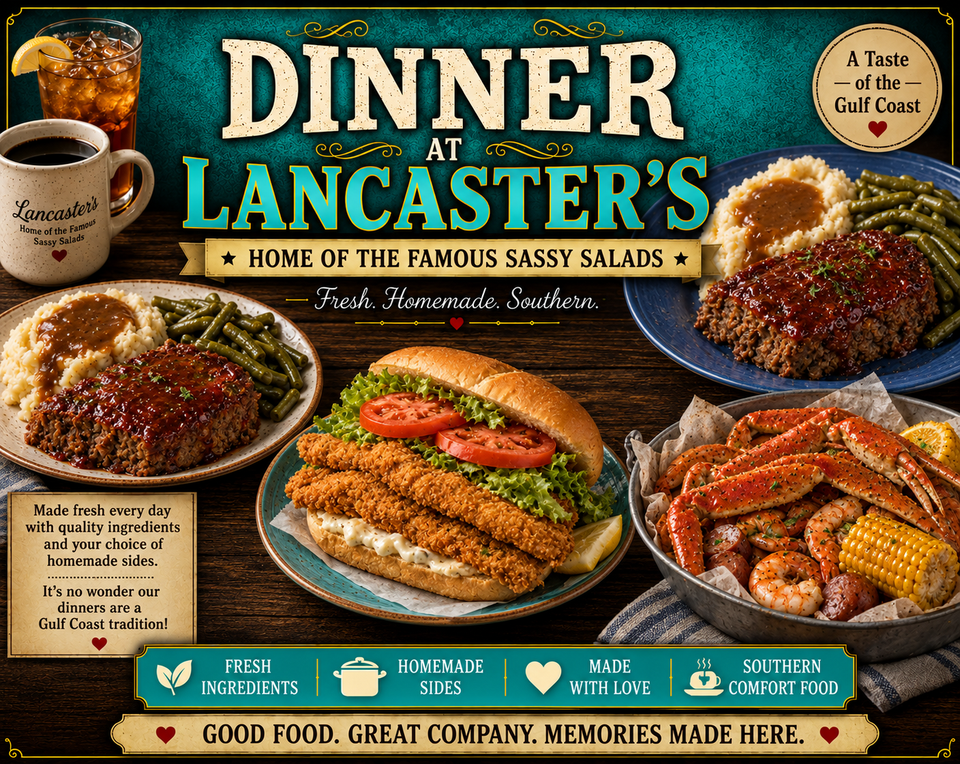Dinner menu image