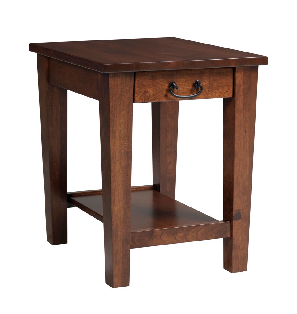 Y t 512 urban shaker end table w drw