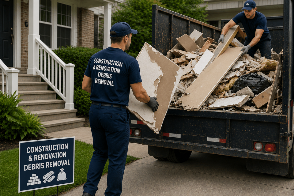 Construction and renovation debris removal