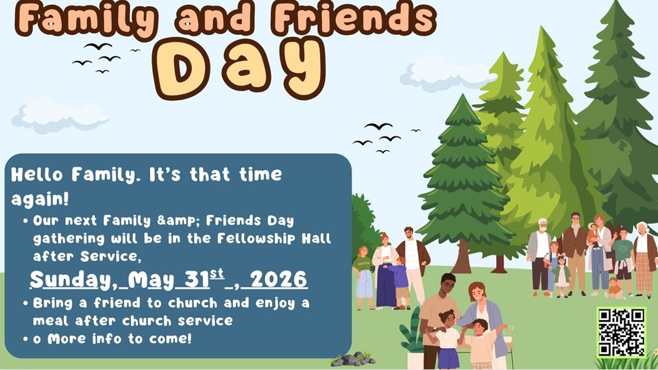 Family friends day may 2026