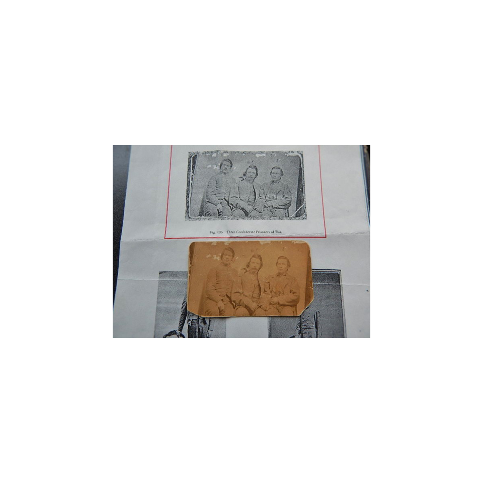 Published   id'ed 3 csa soldiers  camp douglas  cdv files620170918 28561 do8mec