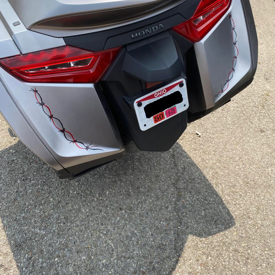 Creative custom pinstriping design and artistic projects created by Skeeter's Grafix.