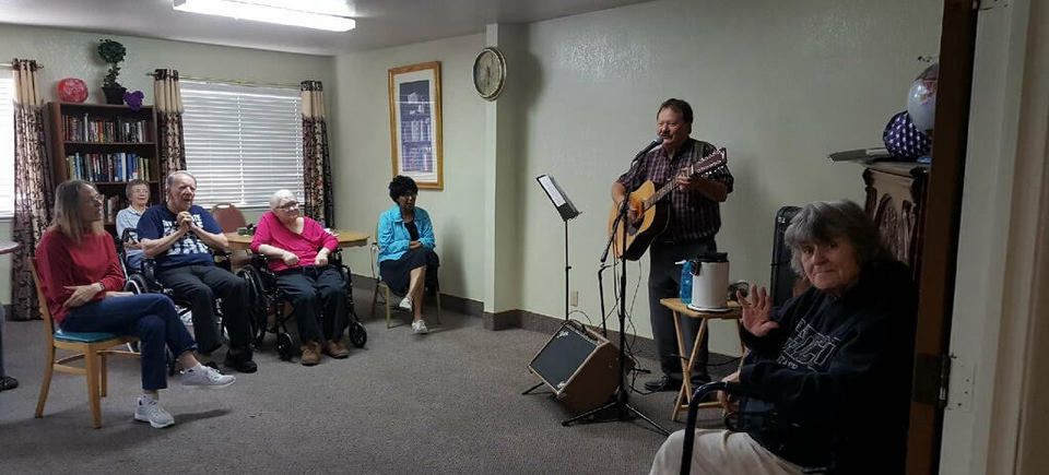 Entertainment at Twin Rivers Assisted Living