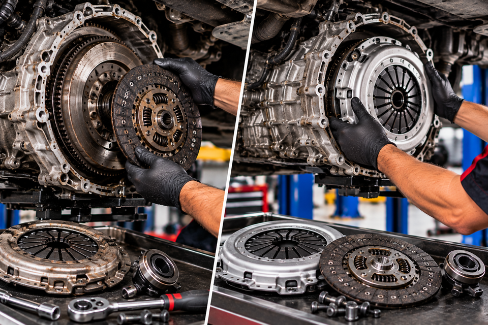 Clutch repair and replacement
