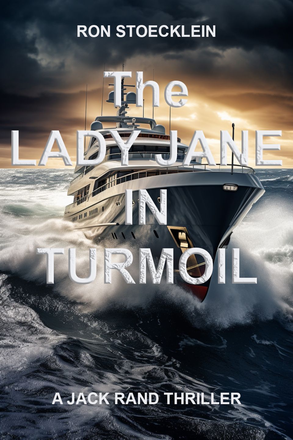 Cover yacht stormy with title copy